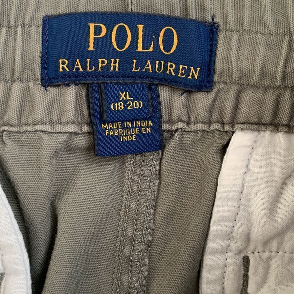 Polo Ralph Lauren Cotton Joggers Pants Boys Size XL/ 18-20 - Picture 12 of 14